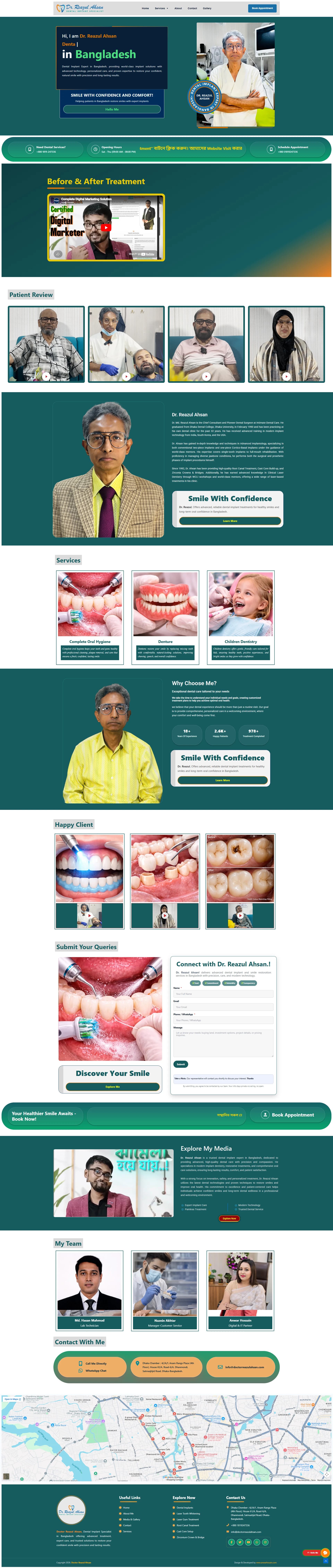 Doctor Portfolio Website