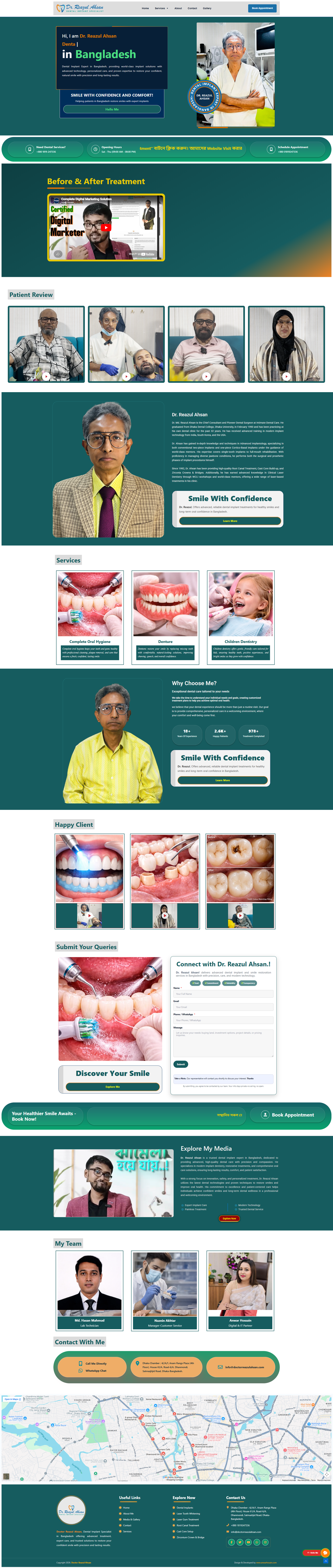 Doctor Portfolio Website